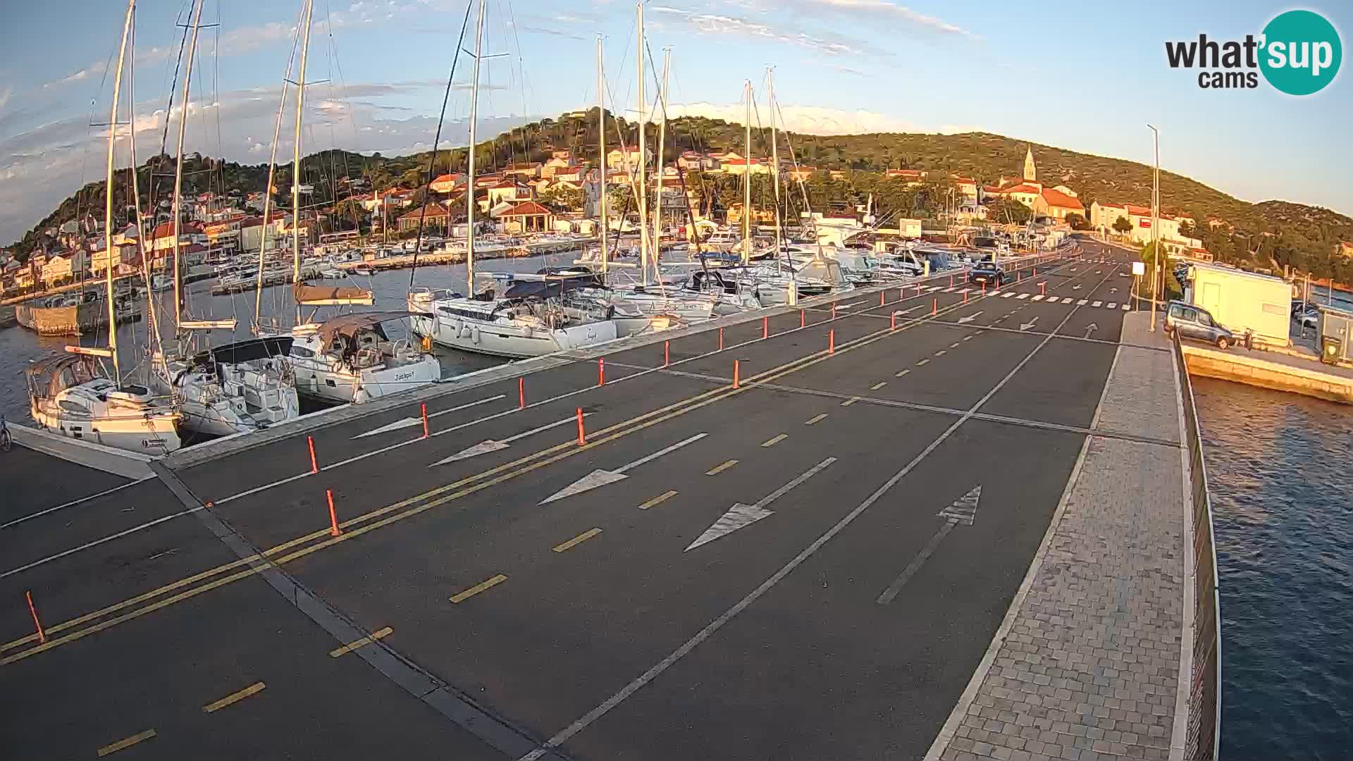 Dalmatien Tkon Fähre – Webcams Kroatien
