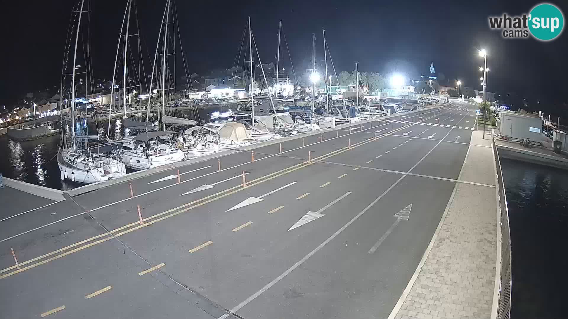 Dalmatia Tkon Ferry – webcams Croatia