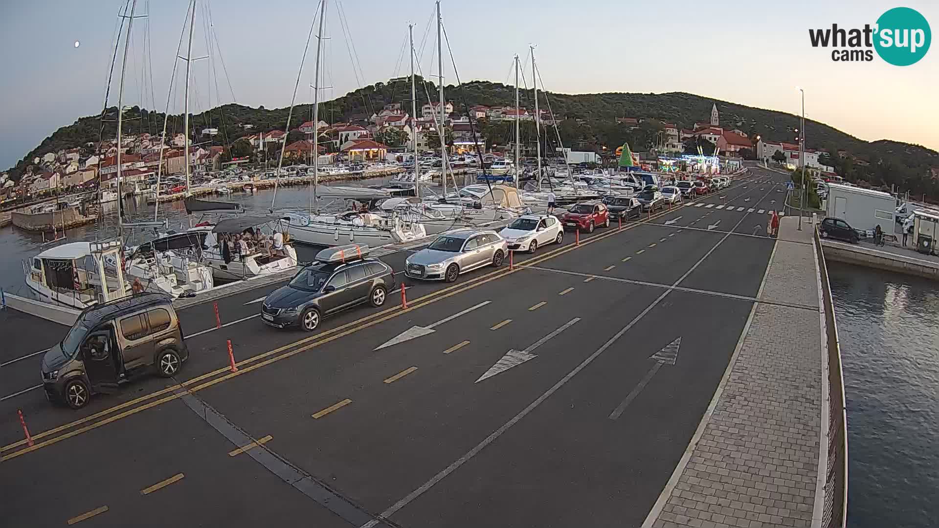 Dalmatien Tkon Fähre – Webcams Kroatien