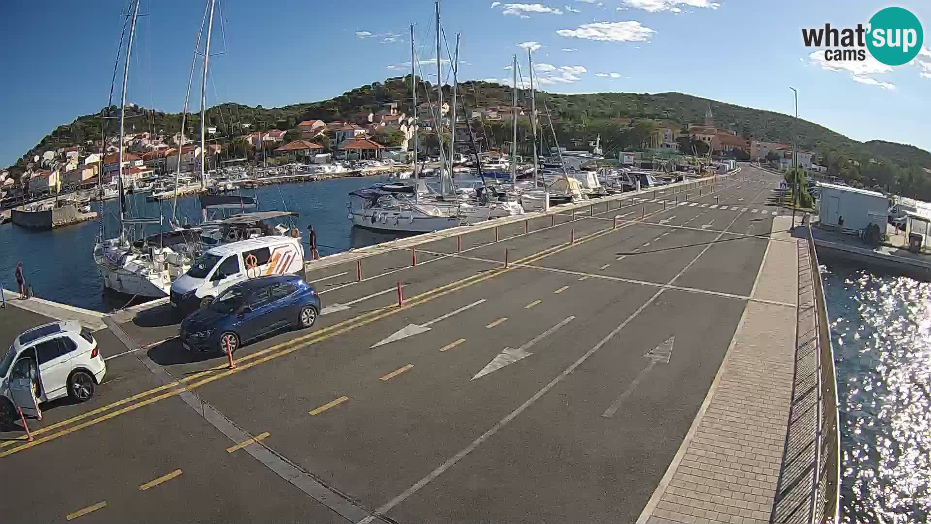 Dalmatia Tkon Ferry – webcams Croatia