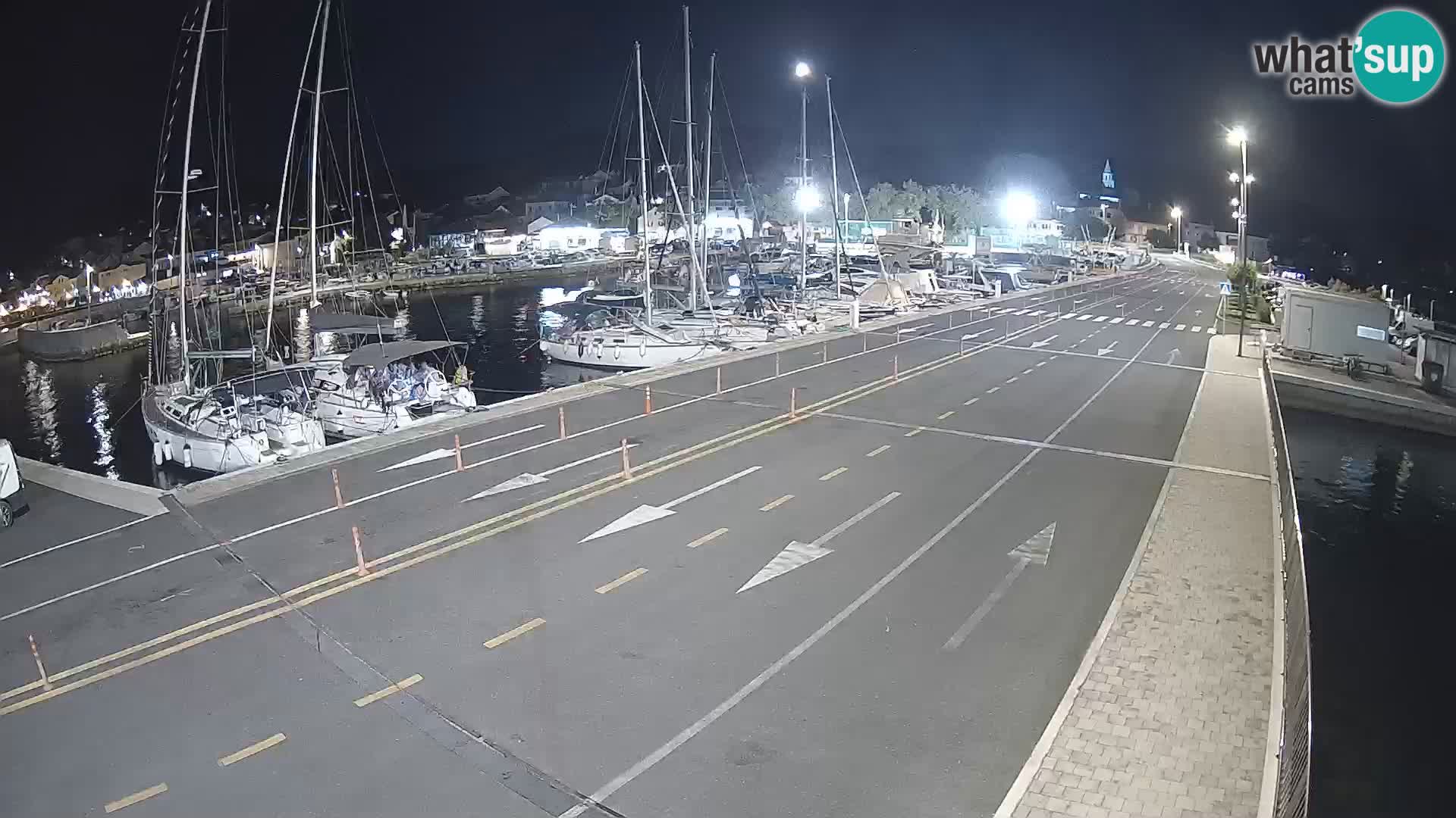 Dalmazia traghetto Tkon – webcam Croazia