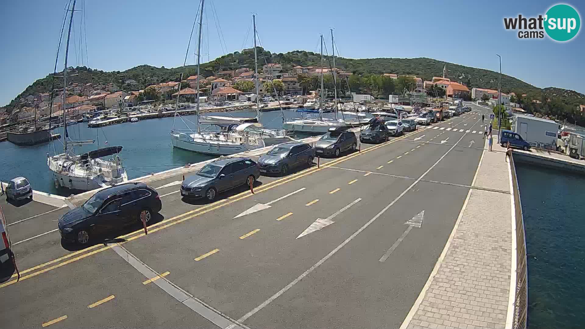 Dalmazia traghetto Tkon – webcam Croazia