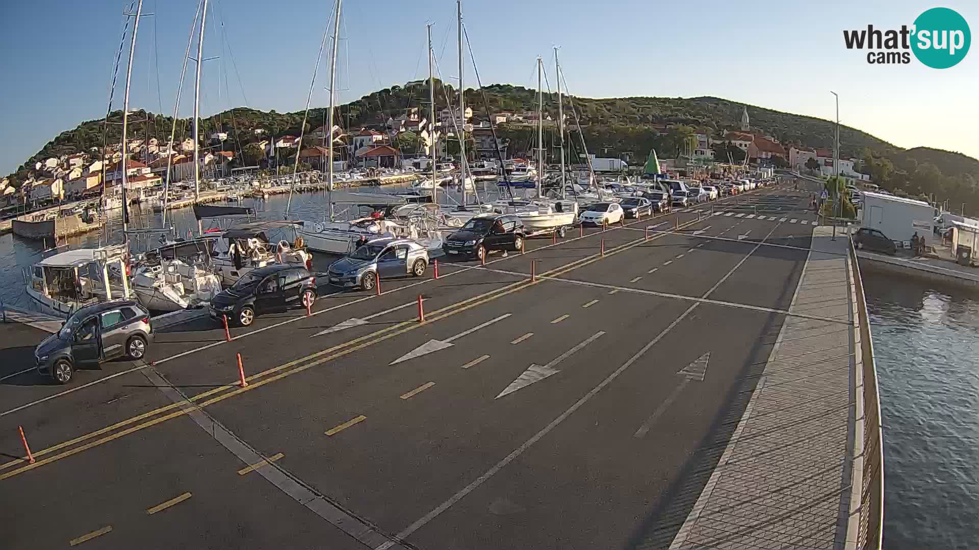 Dalmatia Tkon Ferry – webcams Croatia