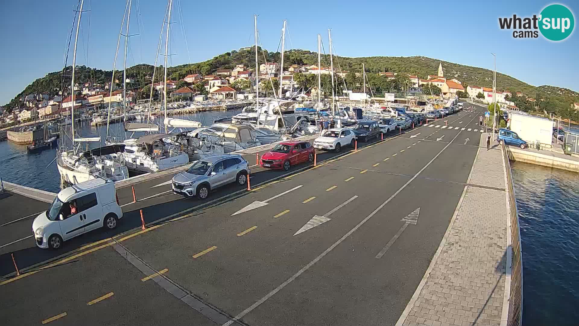 Dalmatien Tkon Fähre – Webcams Kroatien