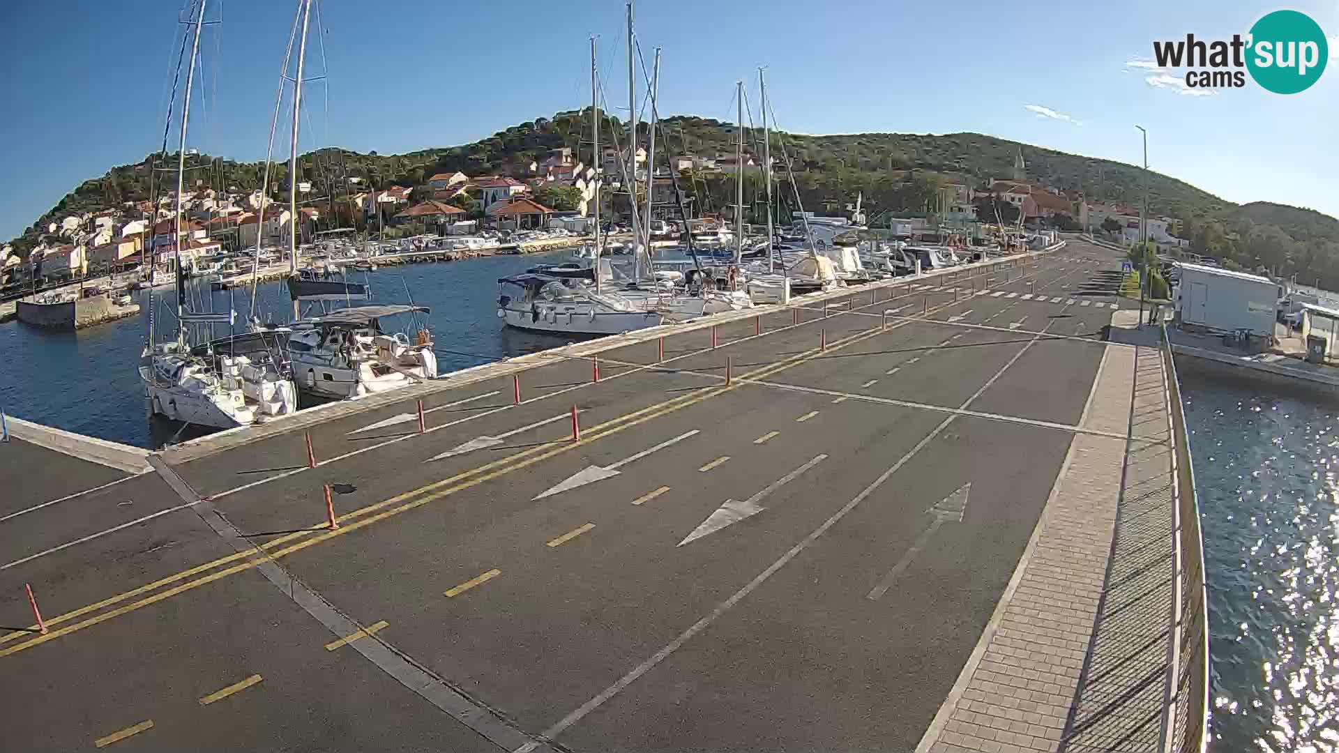 Dalmatien Tkon Fähre – Webcams Kroatien