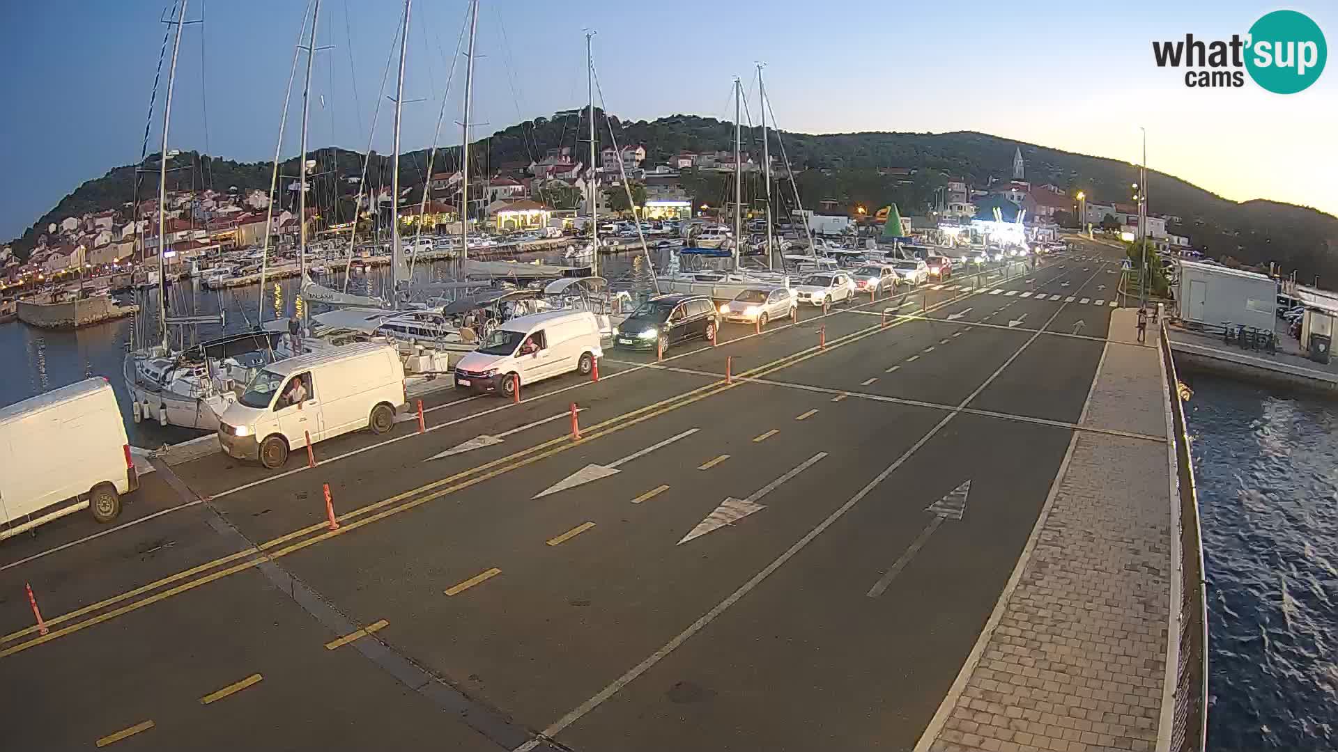Dalmatia Tkon Ferry – webcams Croatia