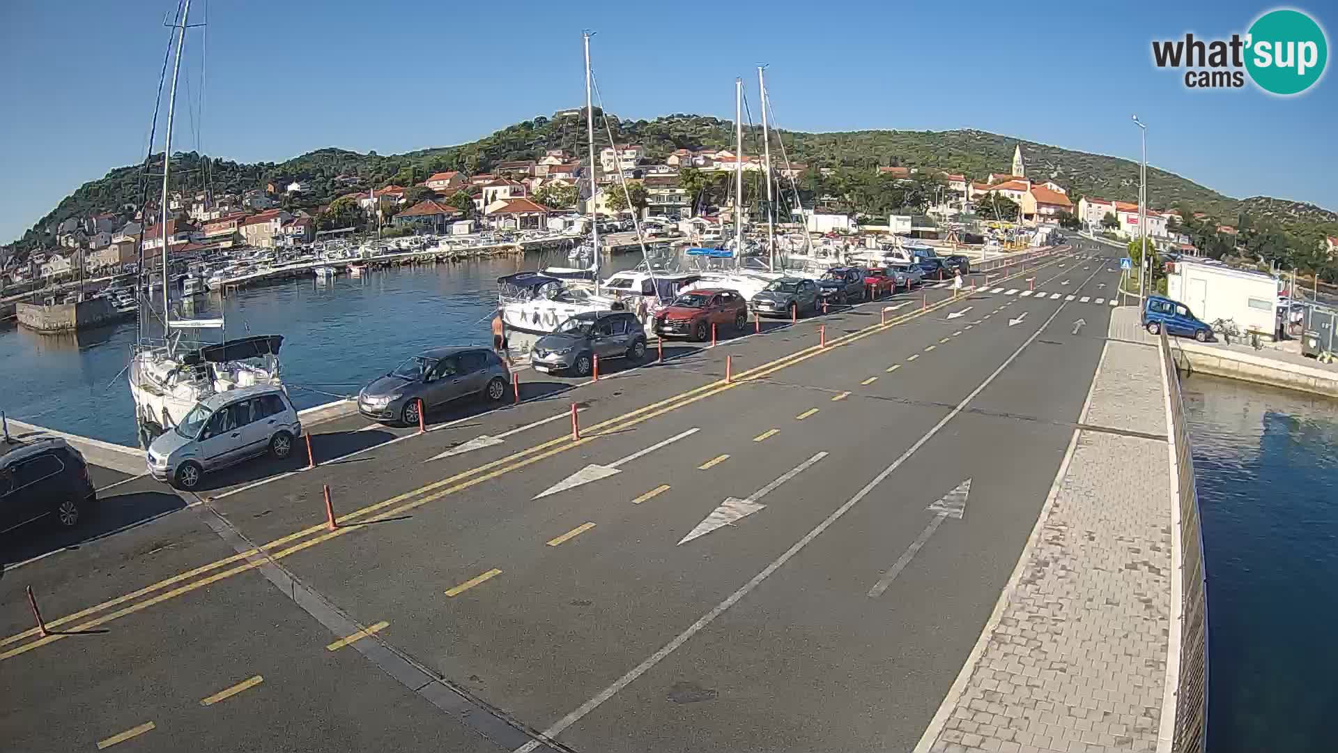 Dalmazia traghetto Tkon – webcam Croazia