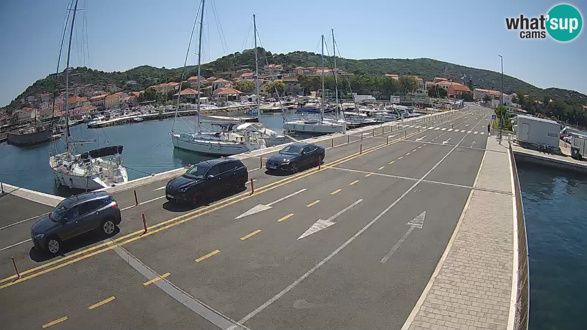 Dalmatien Tkon Fähre – Webcams Kroatien
