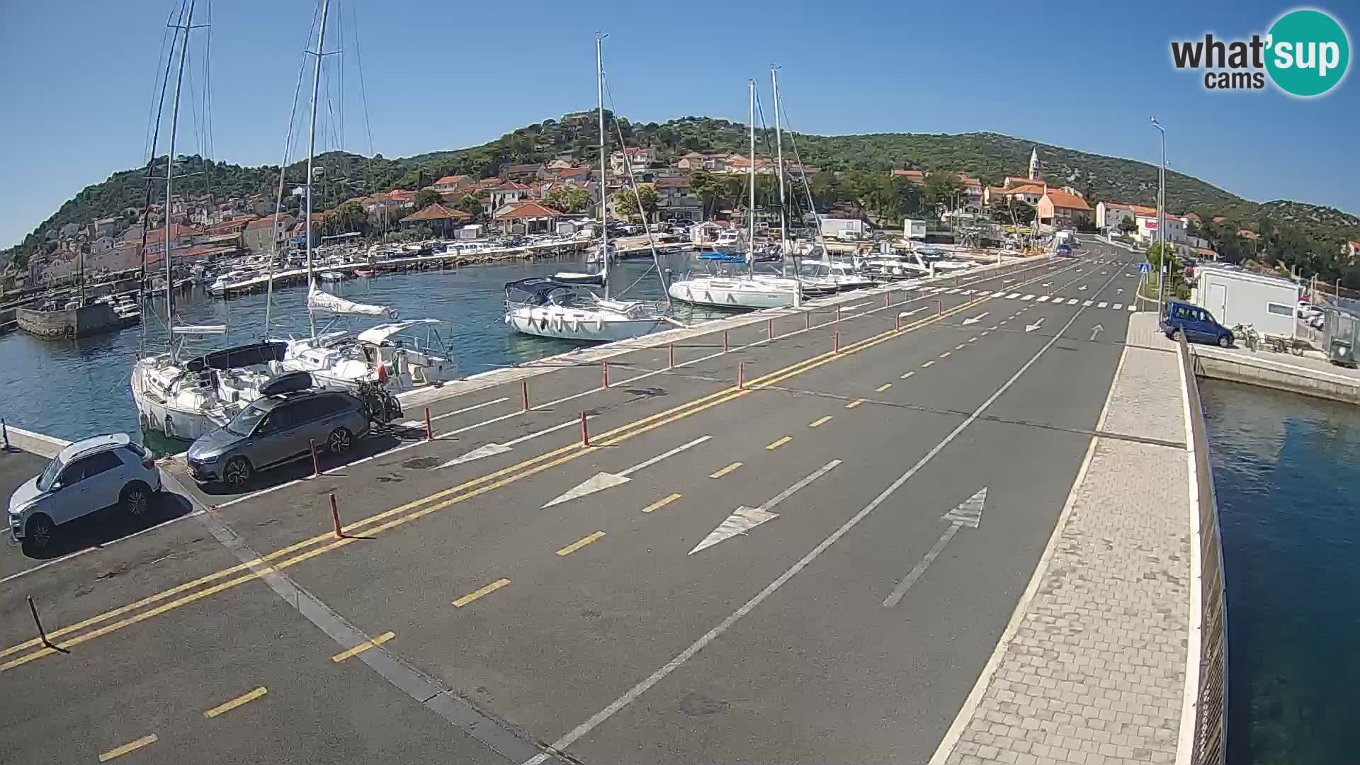 Dalmatien Tkon Fähre – Webcams Kroatien