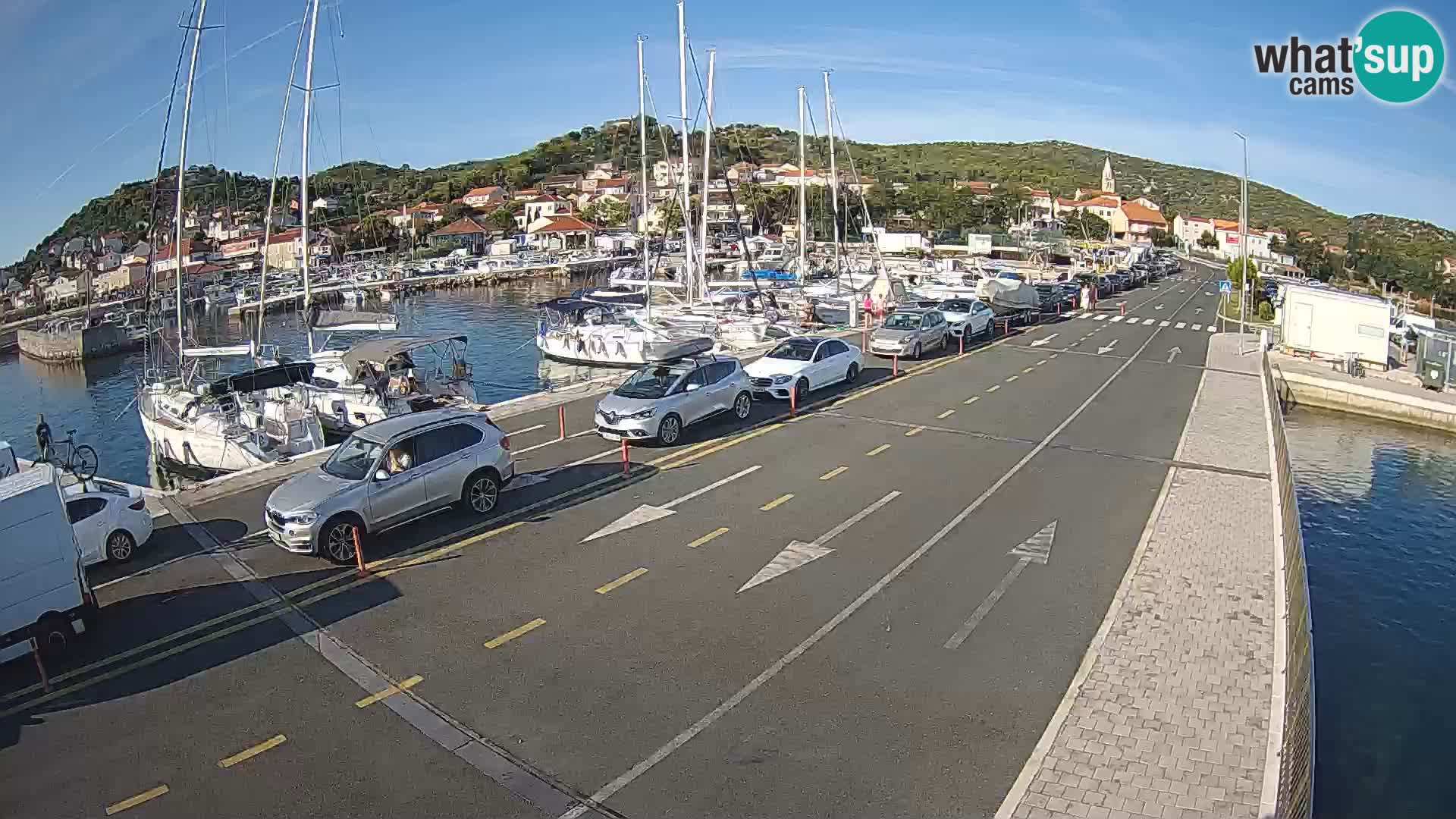 Dalmatien Tkon Fähre – Webcams Kroatien