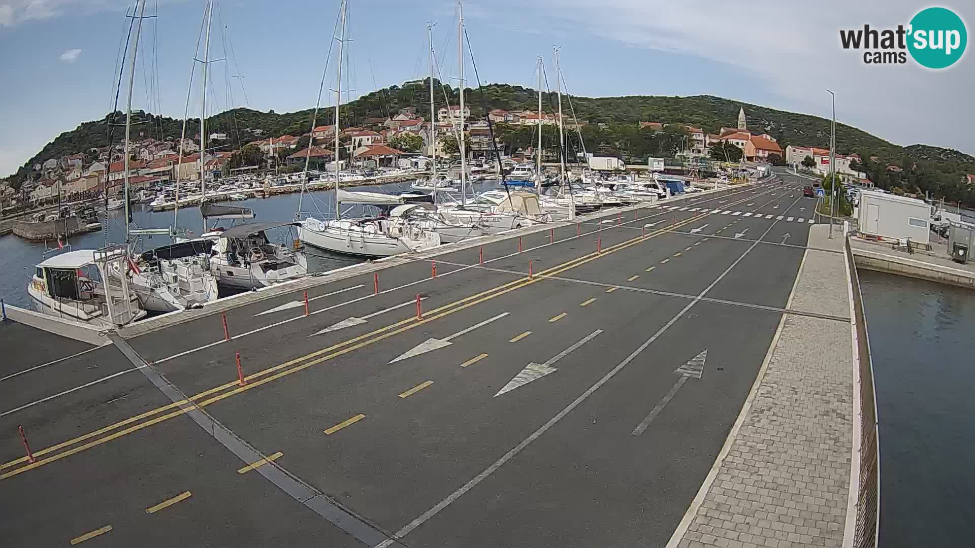 Dalmatie Tkon Traversier – webcams Croatie