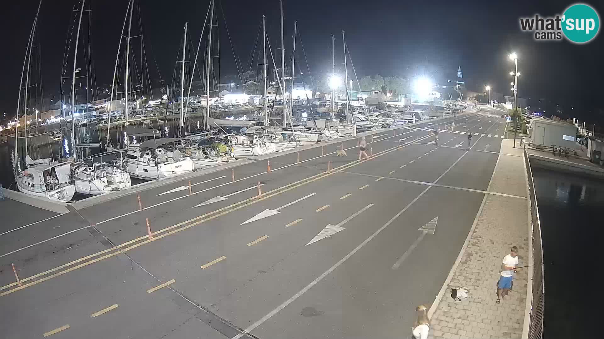 Dalmacia Tkon Transportar- webcams Croacia