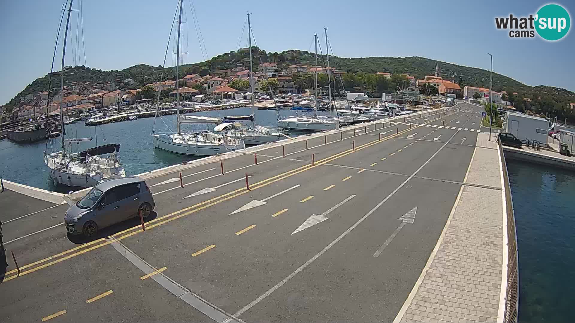 Dalmazia traghetto Tkon – webcam Croazia