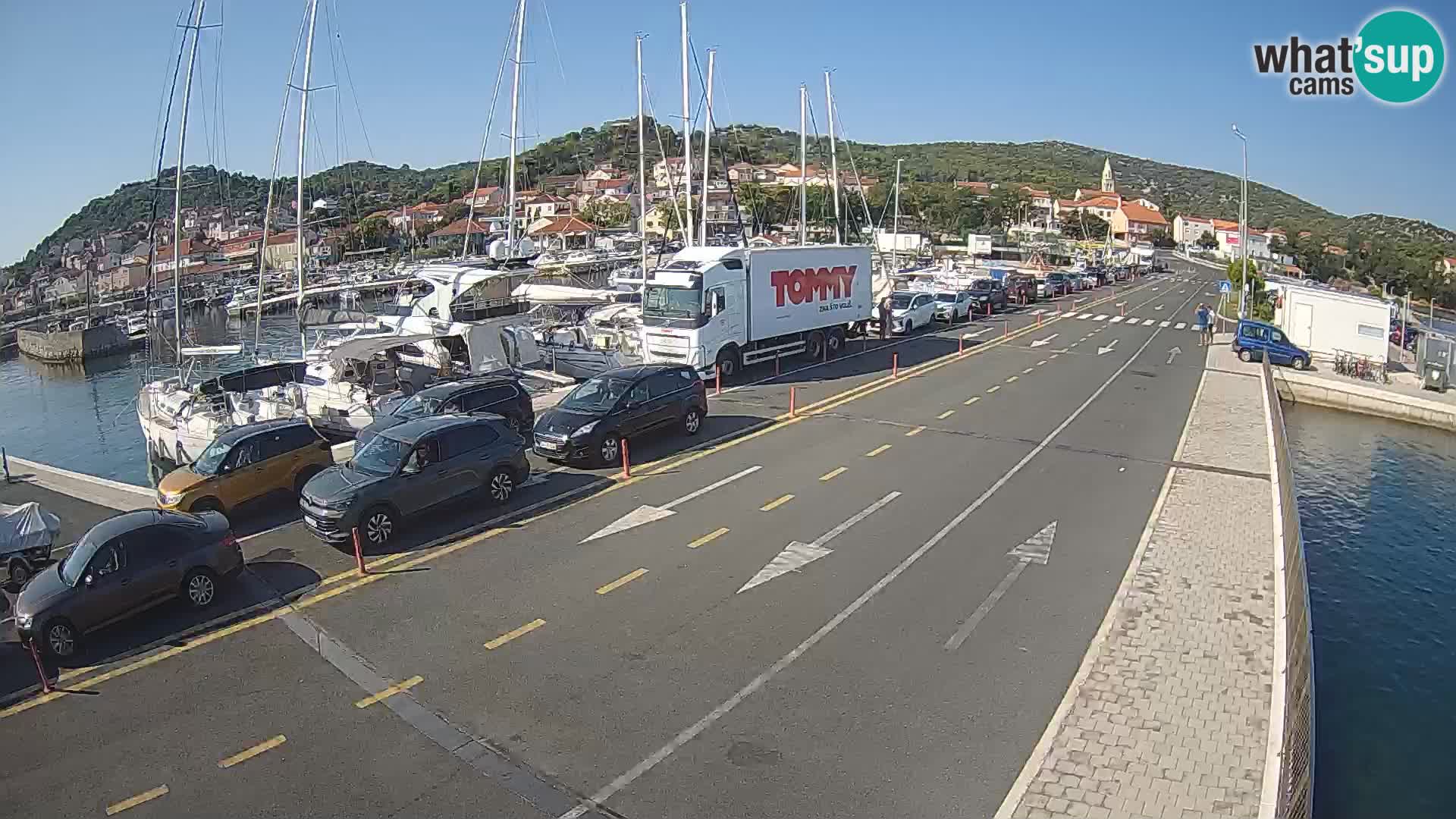 Dalmatia Tkon Ferry – webcams Croatia