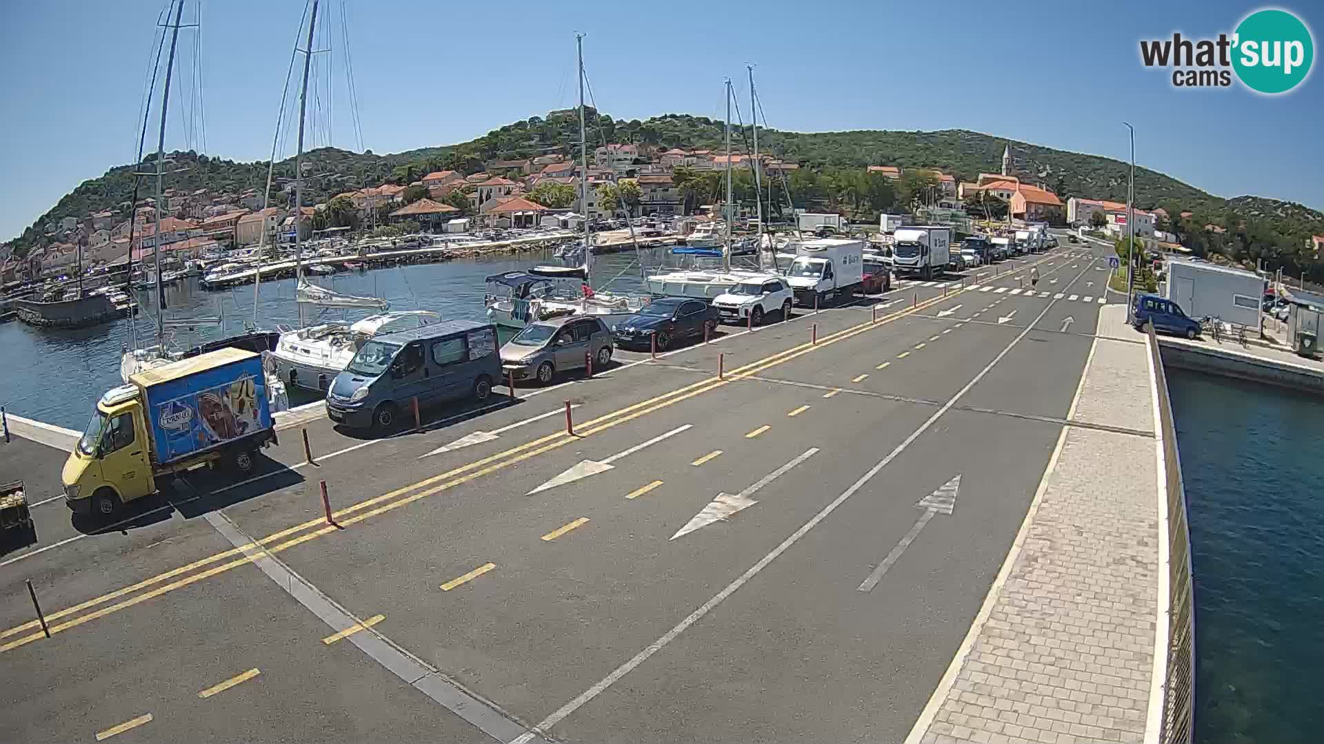 Dalmatien Tkon Fähre – Webcams Kroatien