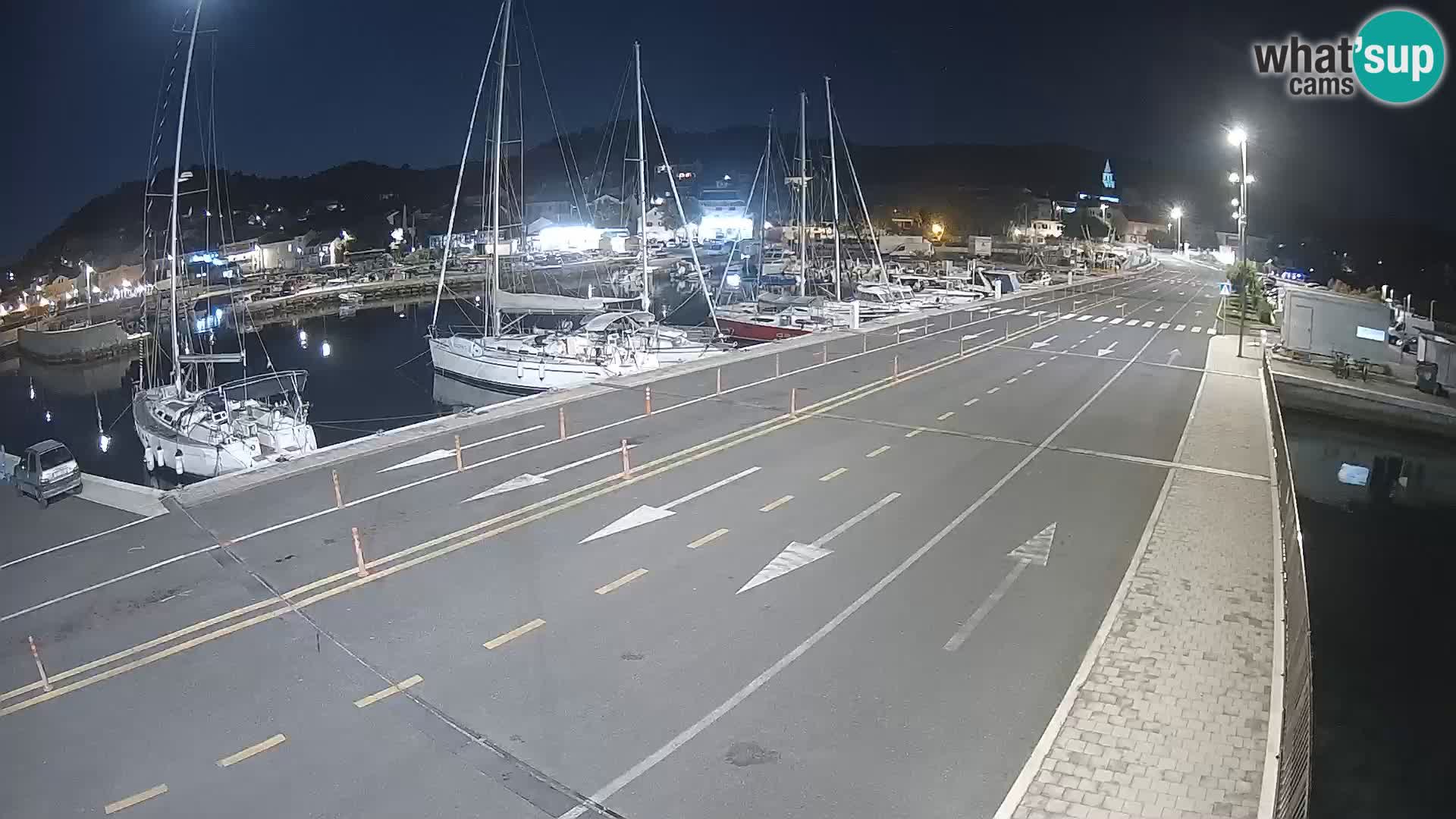 Dalmatie Tkon Traversier – webcams Croatie