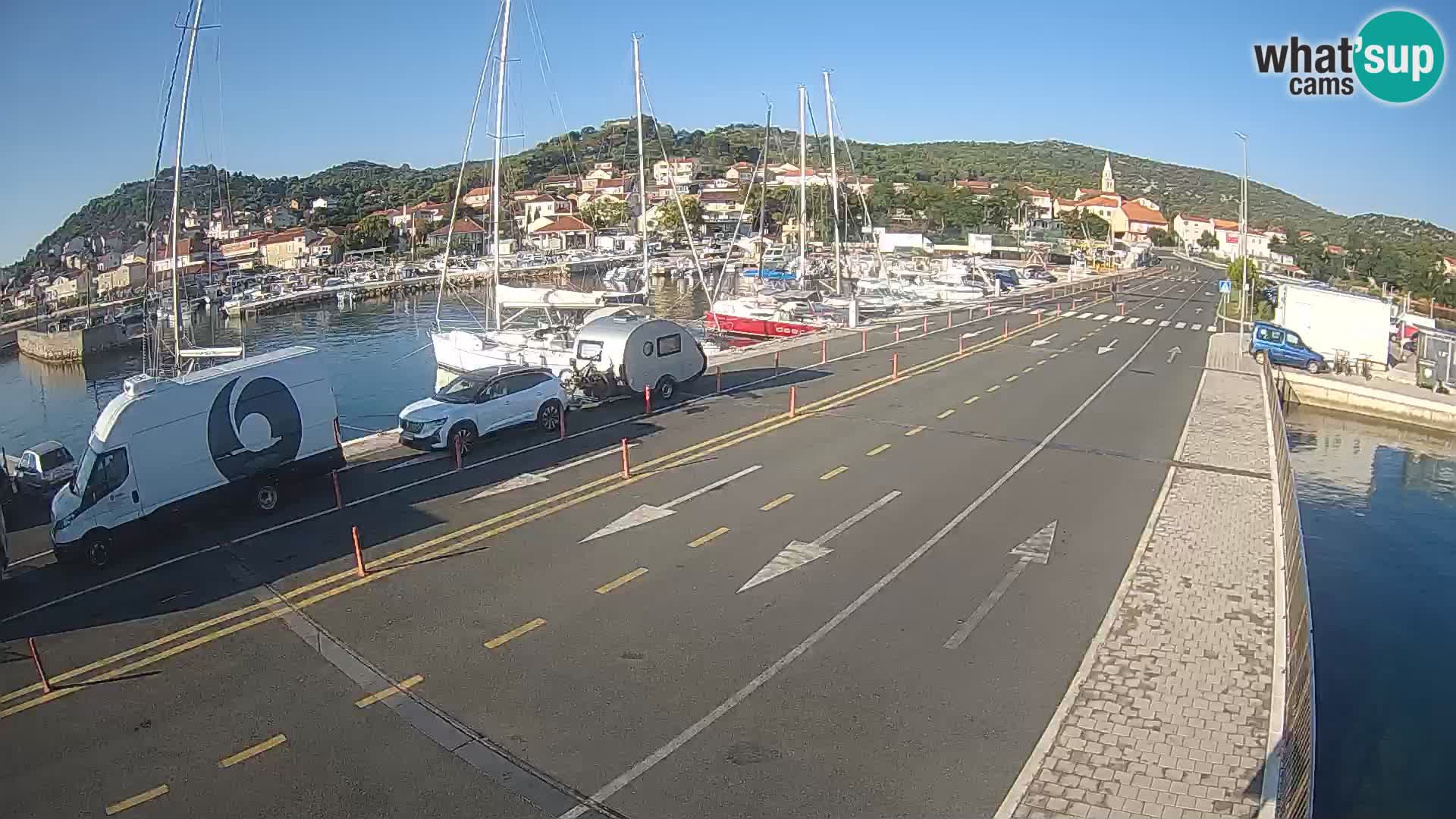 Dalmatien Tkon Fähre – Webcams Kroatien