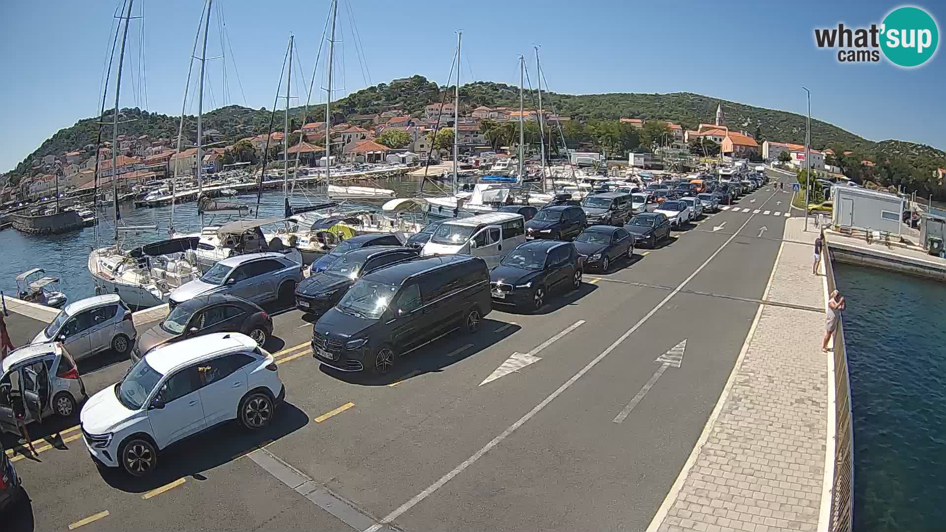 Dalmatia Tkon Ferry – webcams Croatia