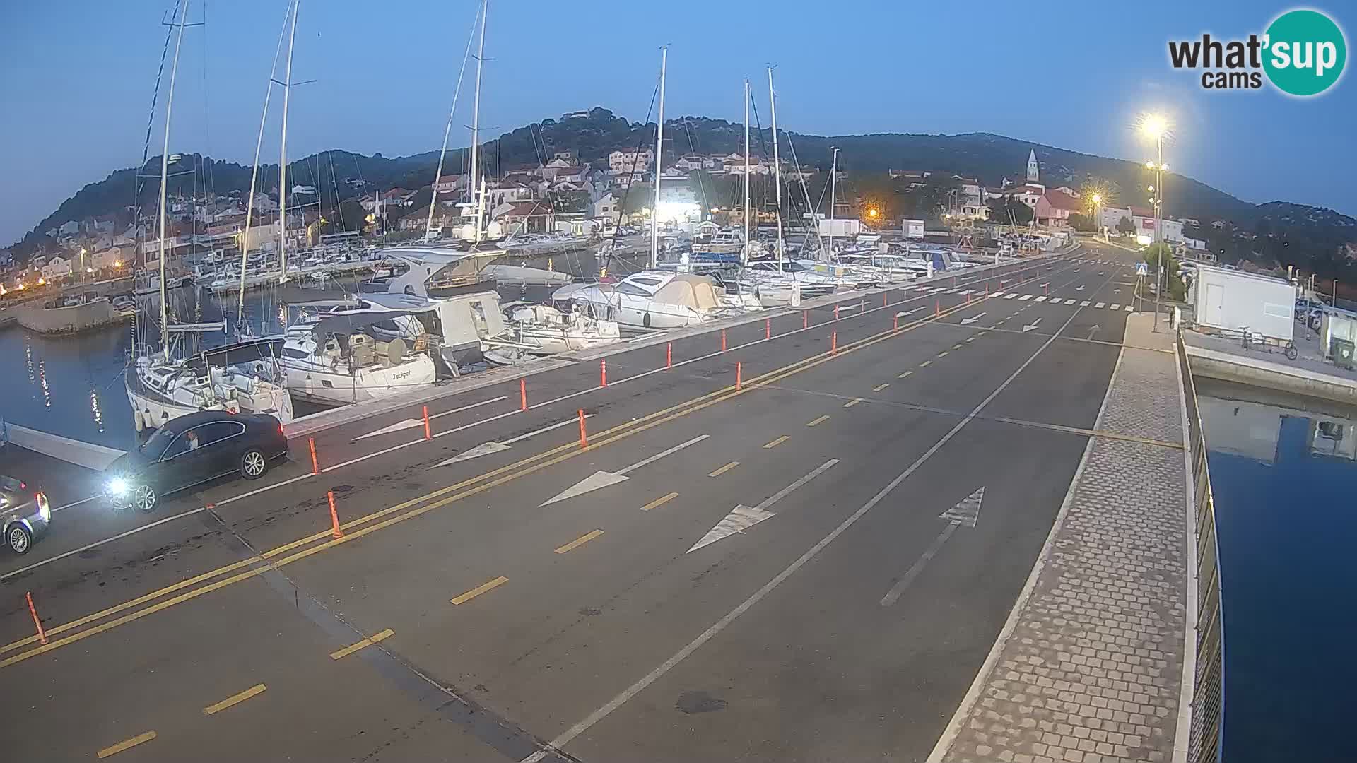 Dalmacija Trajekt Tkon – spletne kamere Hrvaška