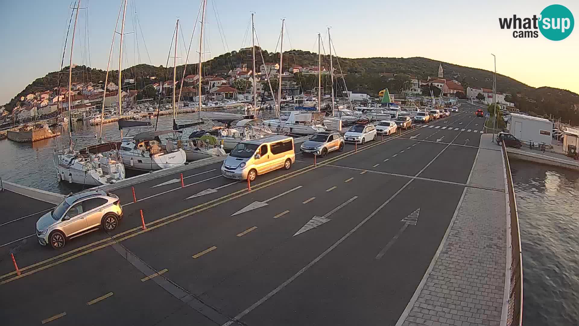 Dalmatia Tkon Ferry – webcams Croatia