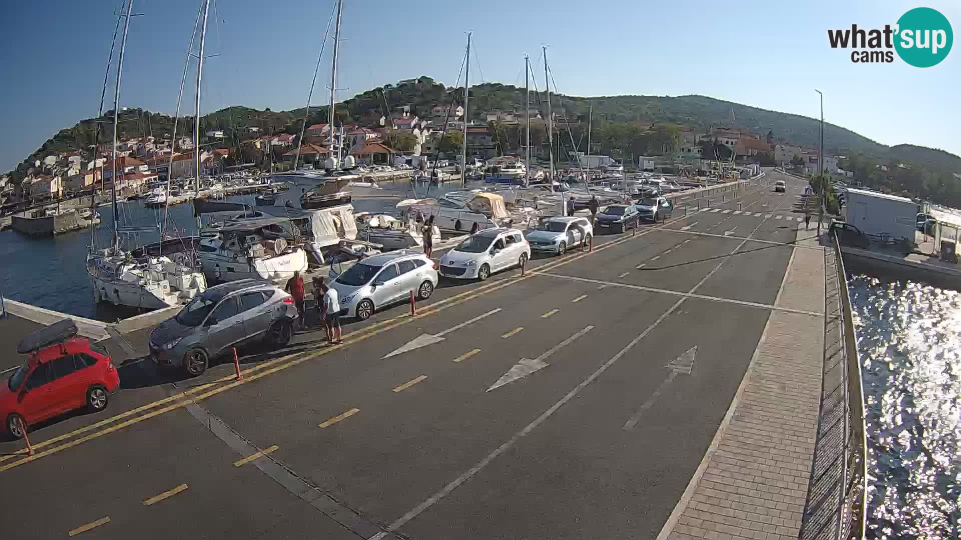 Dalmatien Tkon Fähre – Webcams Kroatien