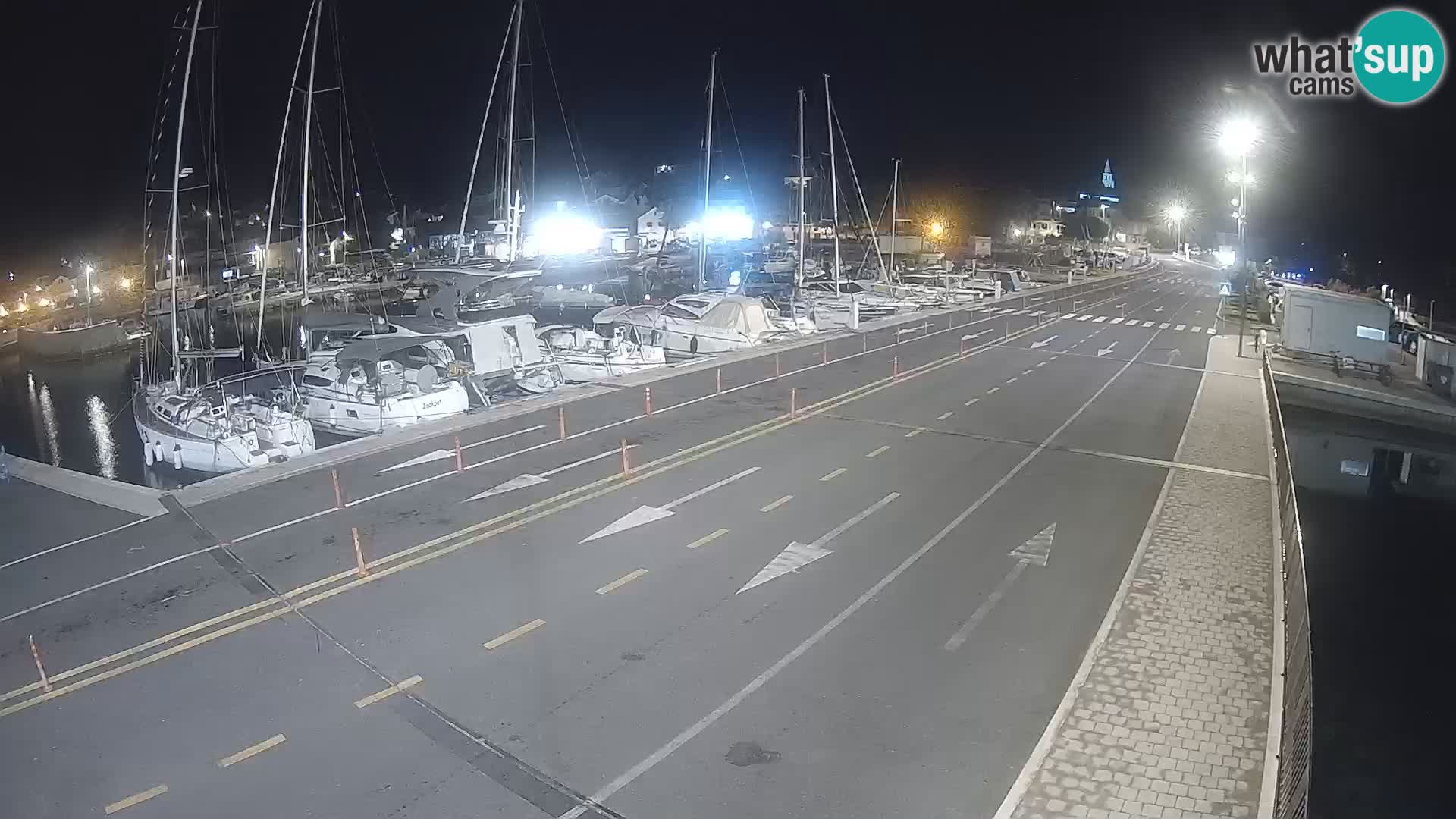 Dalmatia Tkon Ferry – webcams Croatia