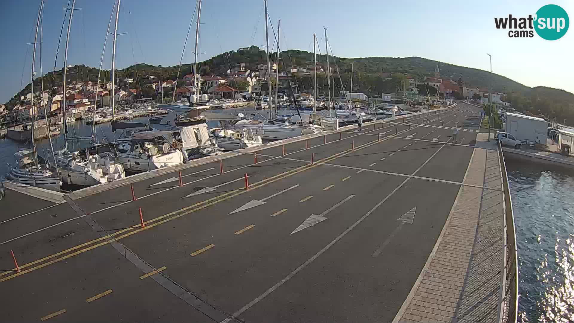 Dalmatia Tkon Ferry – webcams Croatia