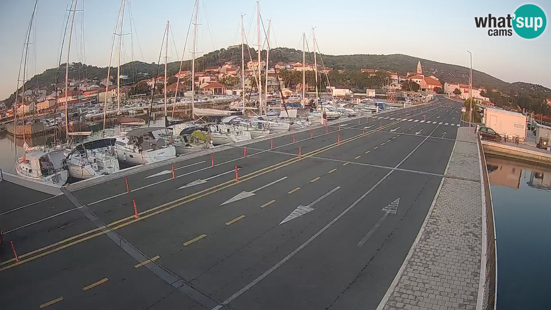 Dalmatia Tkon Ferry – webcams Croatia