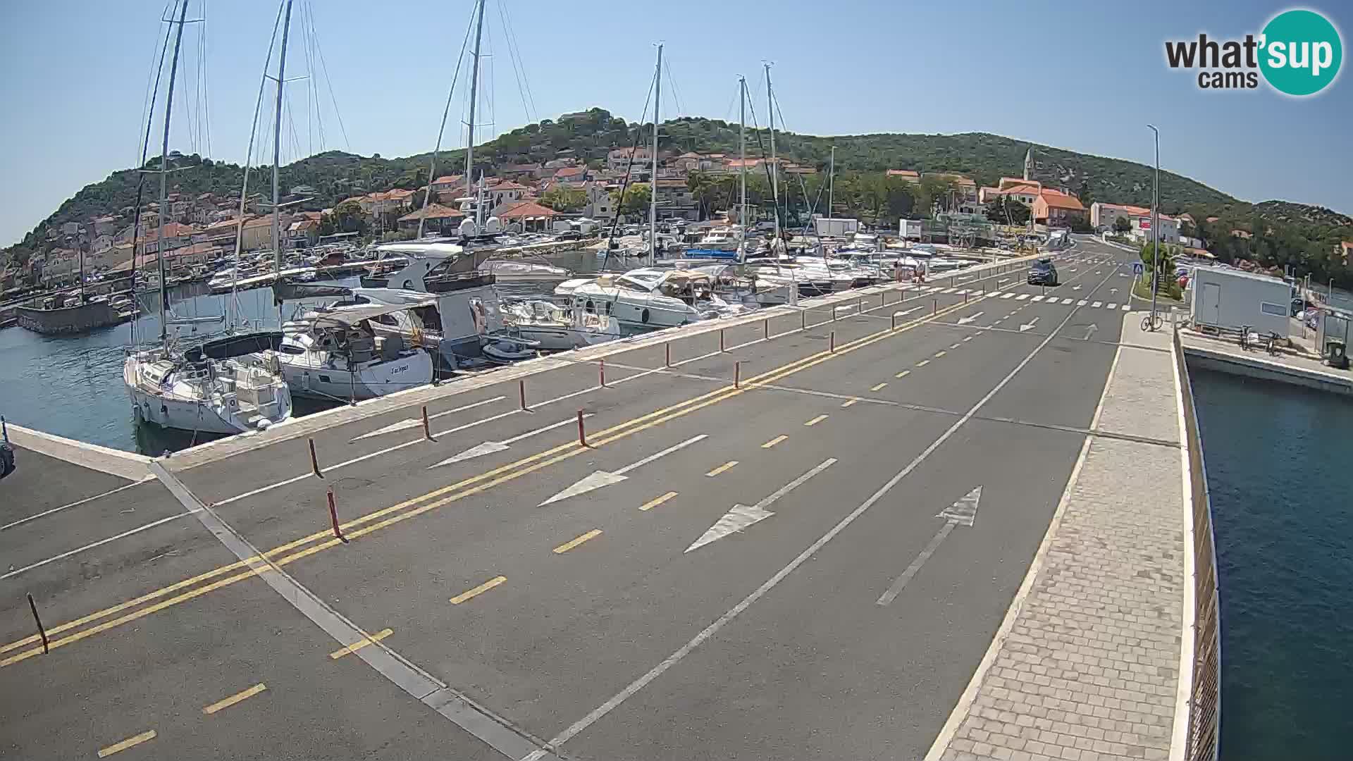 Dalmatia Tkon Ferry – webcams Croatia