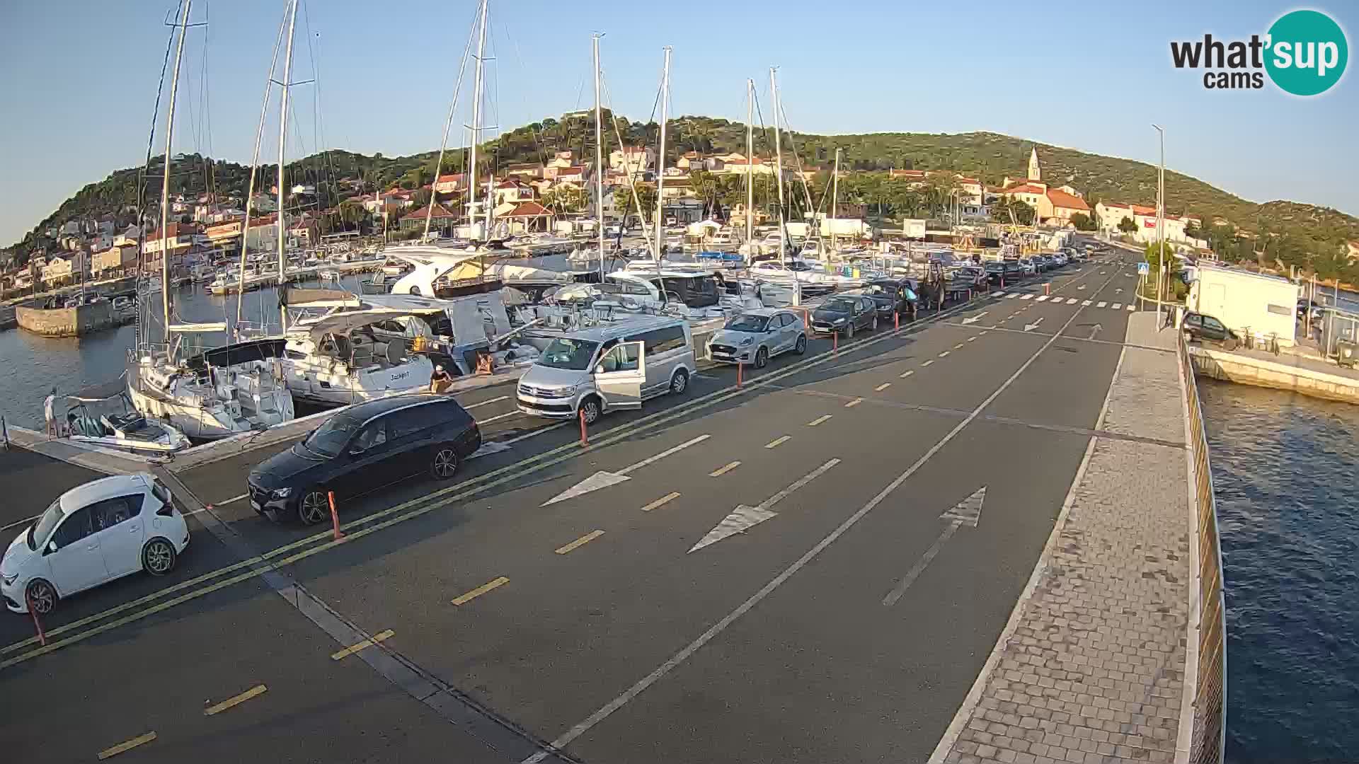 Dalmatia Tkon Ferry – webcams Croatia