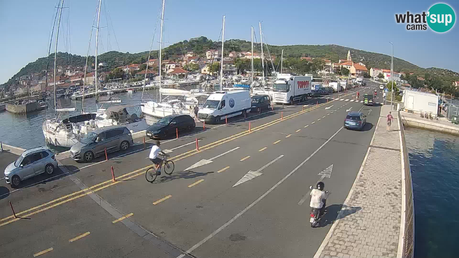 Dalmatia Tkon Ferry – webcams Croatia