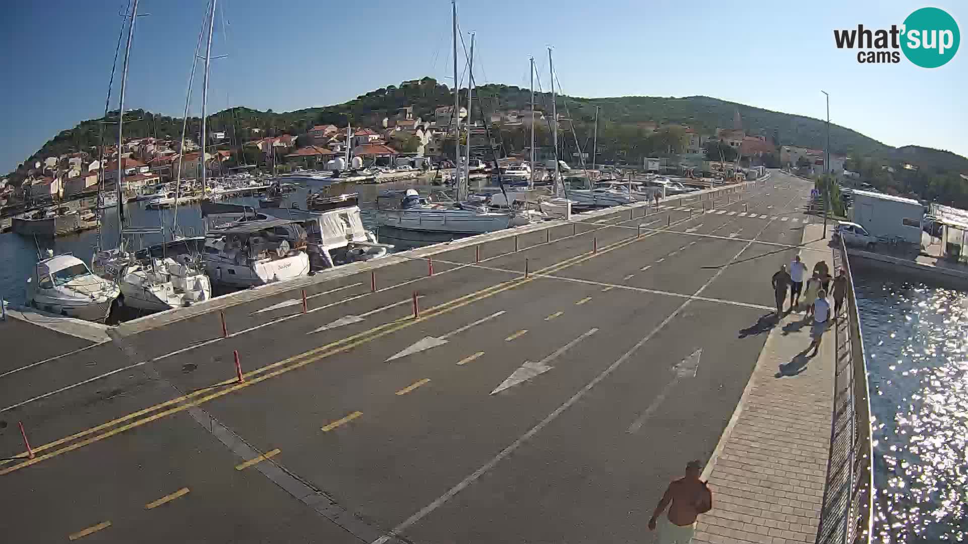 Dalmatia Tkon Ferry – webcams Croatia