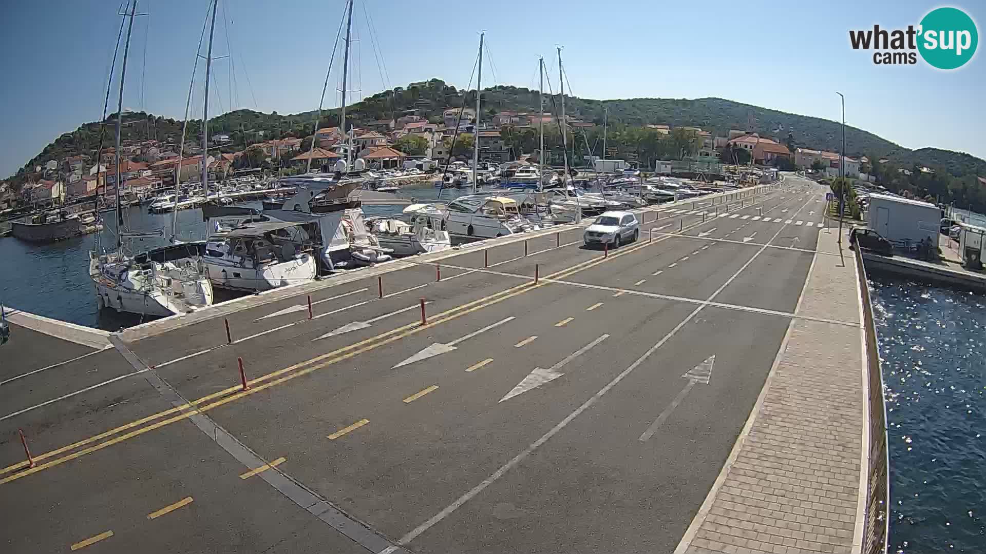Dalmatia Tkon Ferry – webcams Croatia