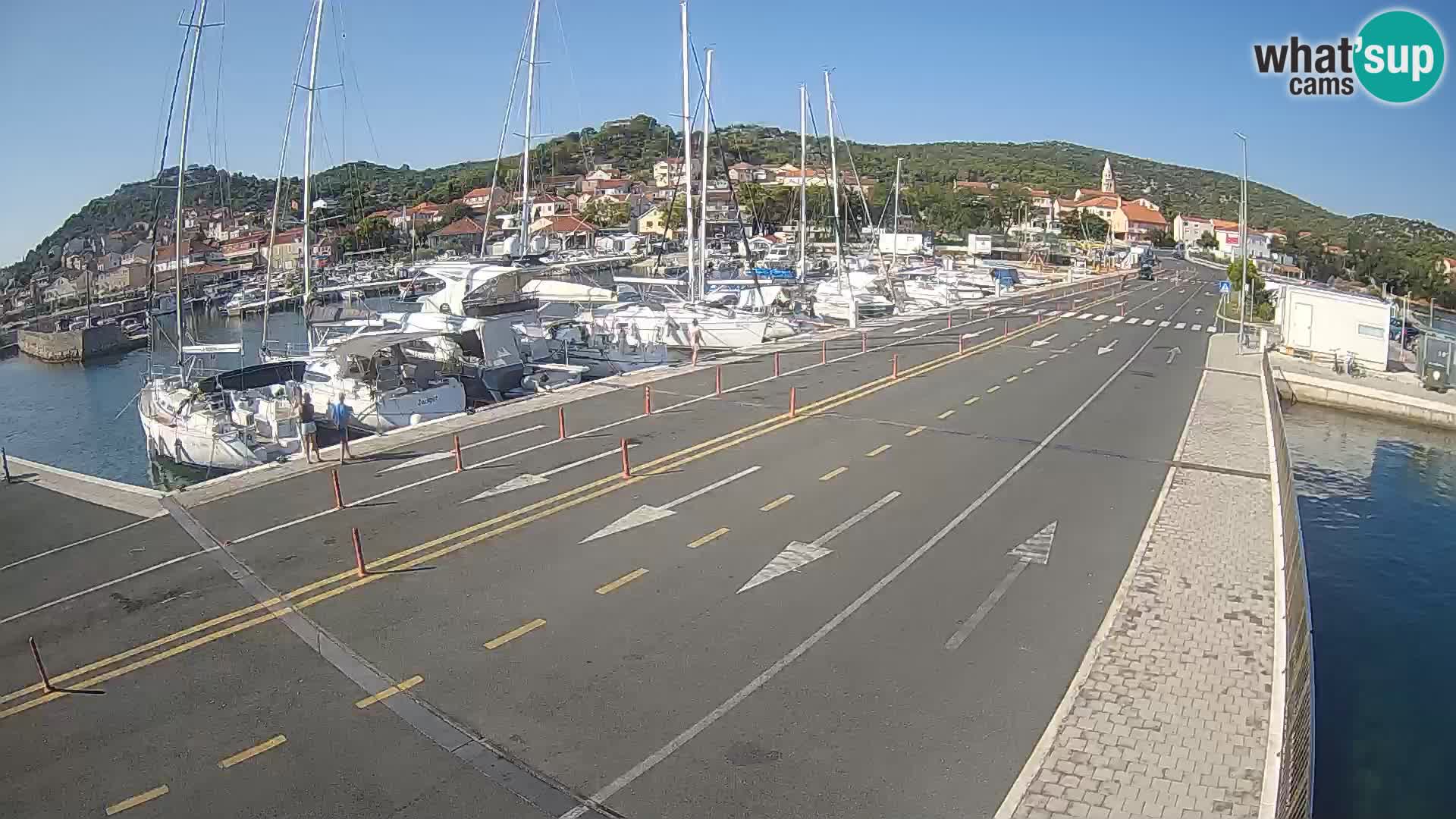 Dalmazia traghetto Tkon – webcam Croazia