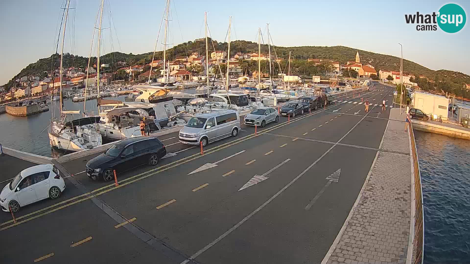 Dalmatia Tkon Ferry – webcams Croatia