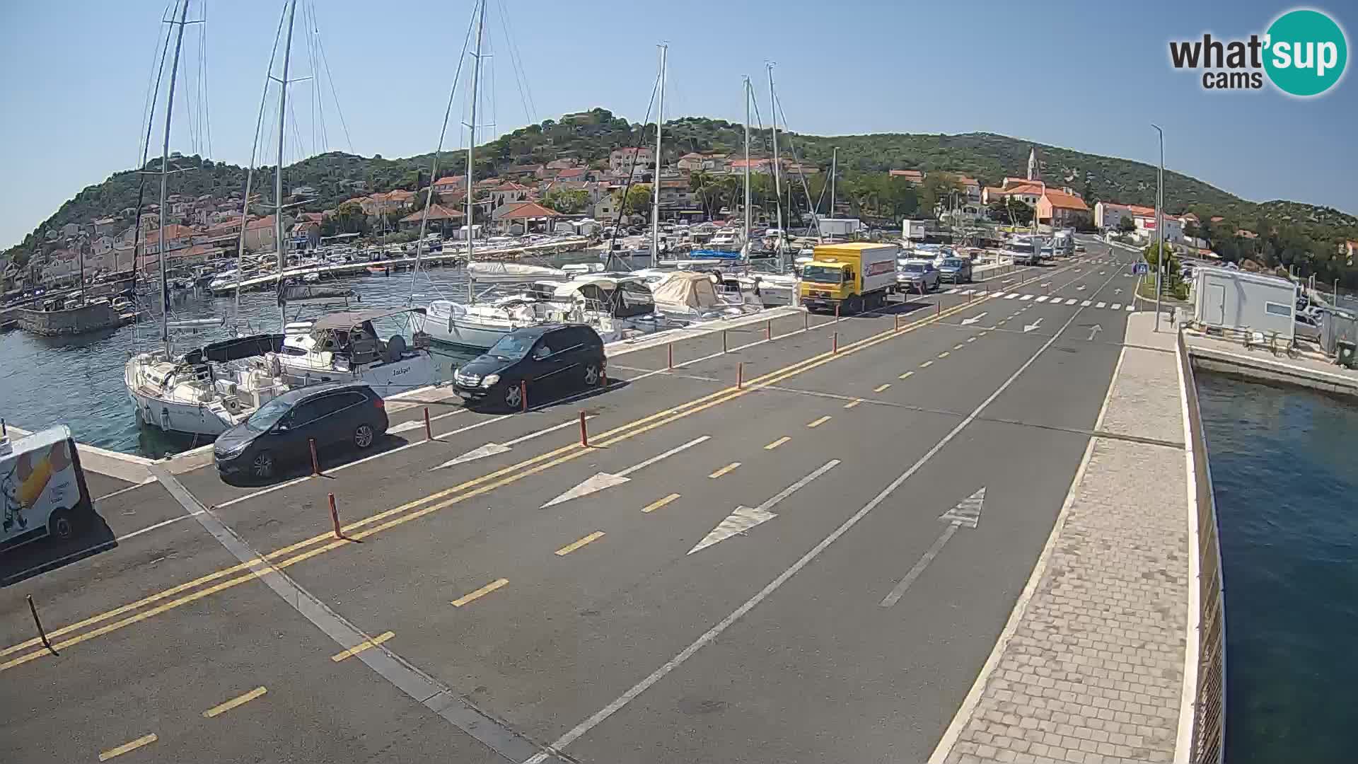 Dalmatia Tkon Ferry – webcams Croatia