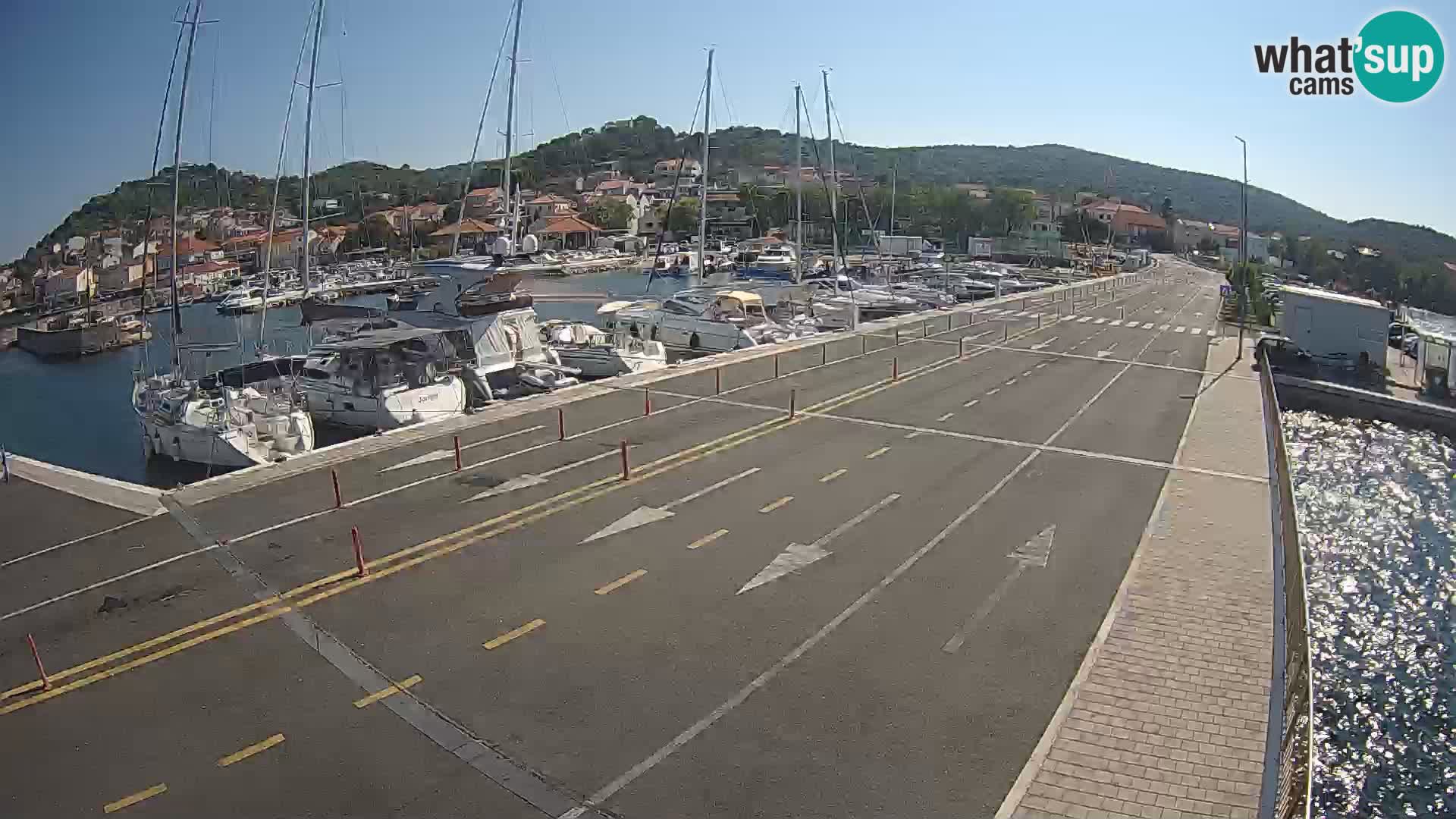 Dalmatien Tkon Fähre – Webcams Kroatien