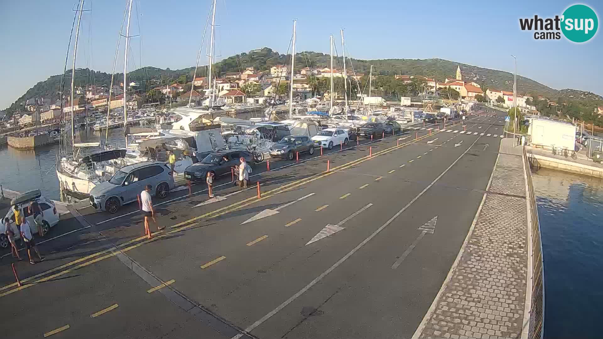 Dalmatien Tkon Fähre – Webcams Kroatien