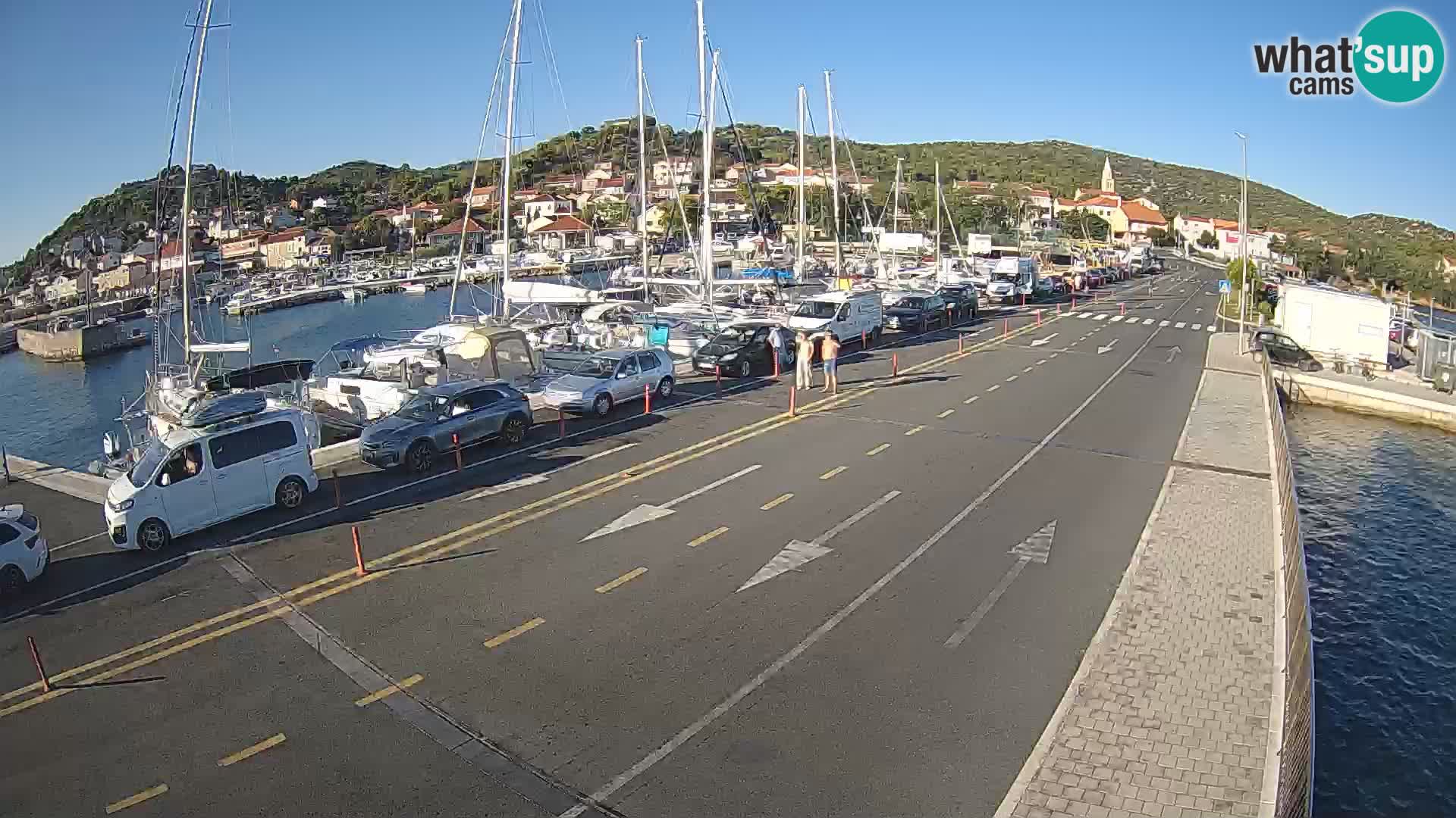 Dalmatia Tkon Ferry – webcams Croatia