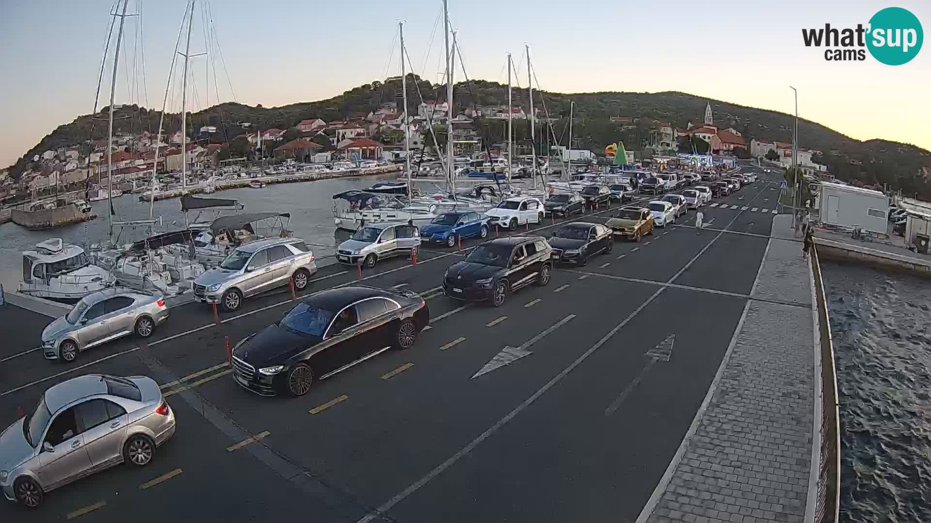 Dalmatien Tkon Fähre – Webcams Kroatien