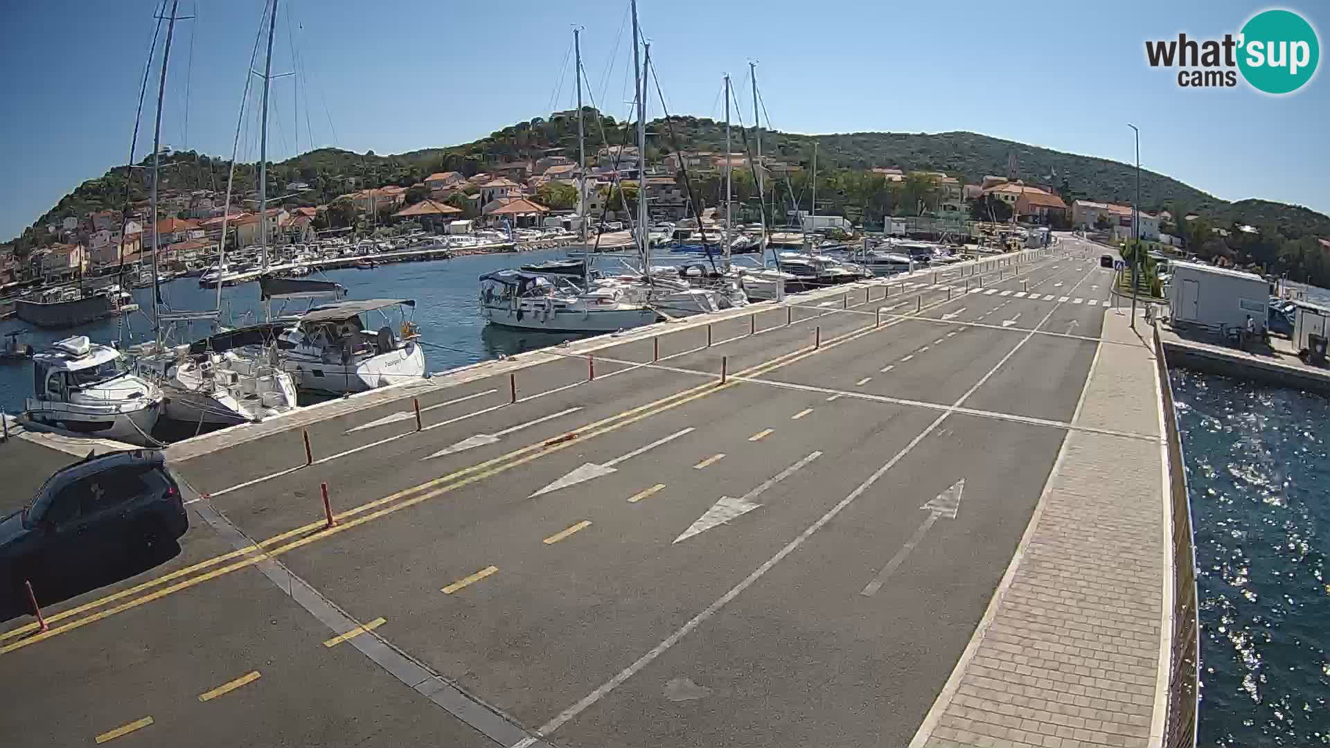 Dalmatien Tkon Fähre – Webcams Kroatien