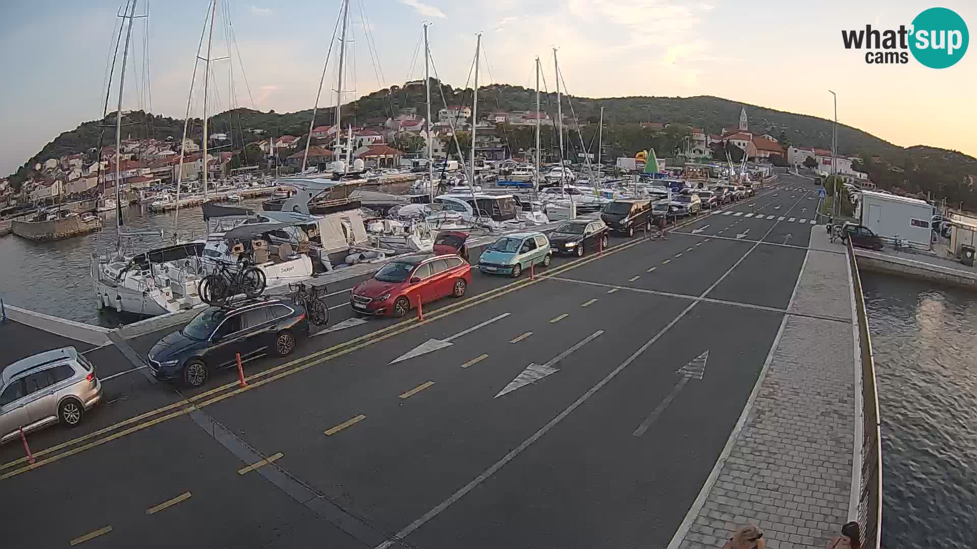 Dalmatia Tkon Ferry – webcams Croatia