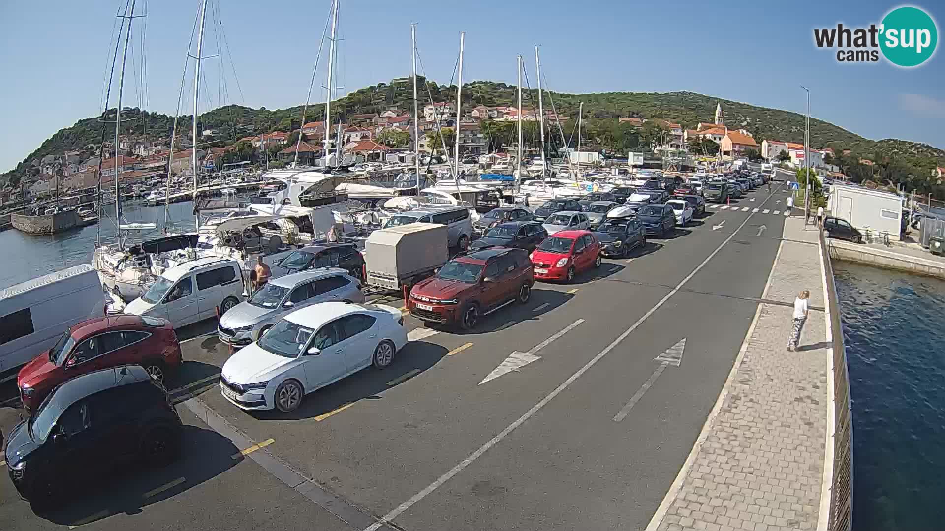 Dalmatien Tkon Fähre – Webcams Kroatien