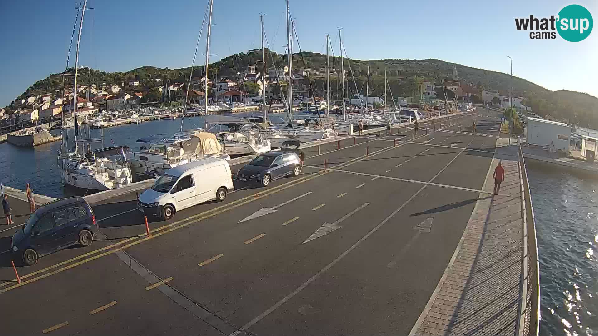 Dalmatia Tkon Ferry – webcams Croatia