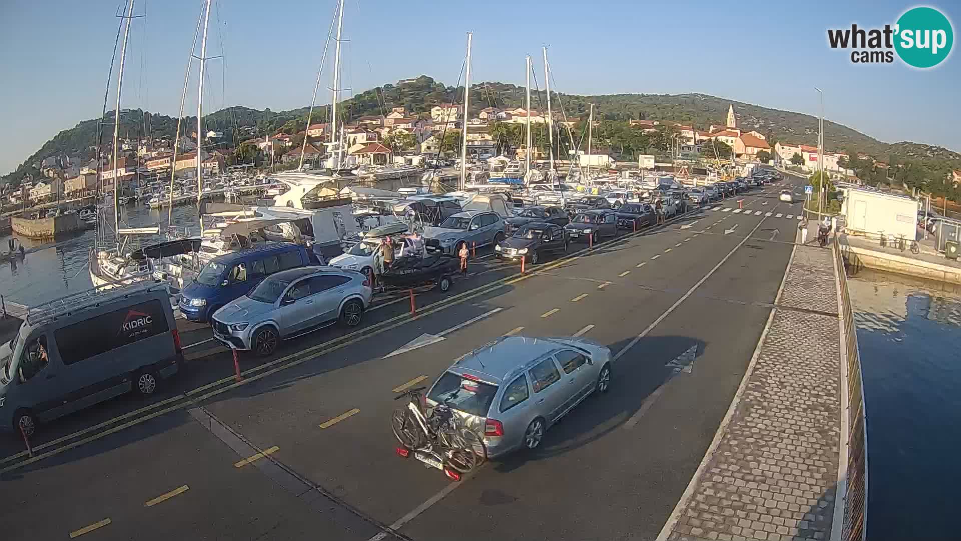 Dalmatia Tkon Ferry – webcams Croatia