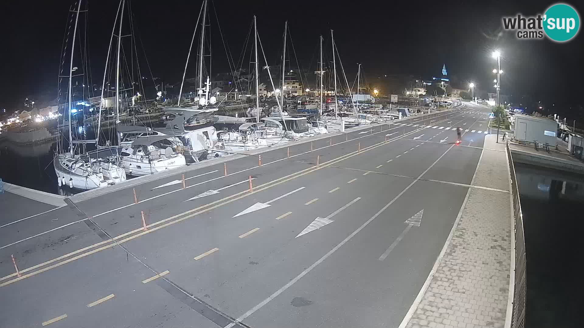 Dalmacia Tkon Transportar- webcams Croacia