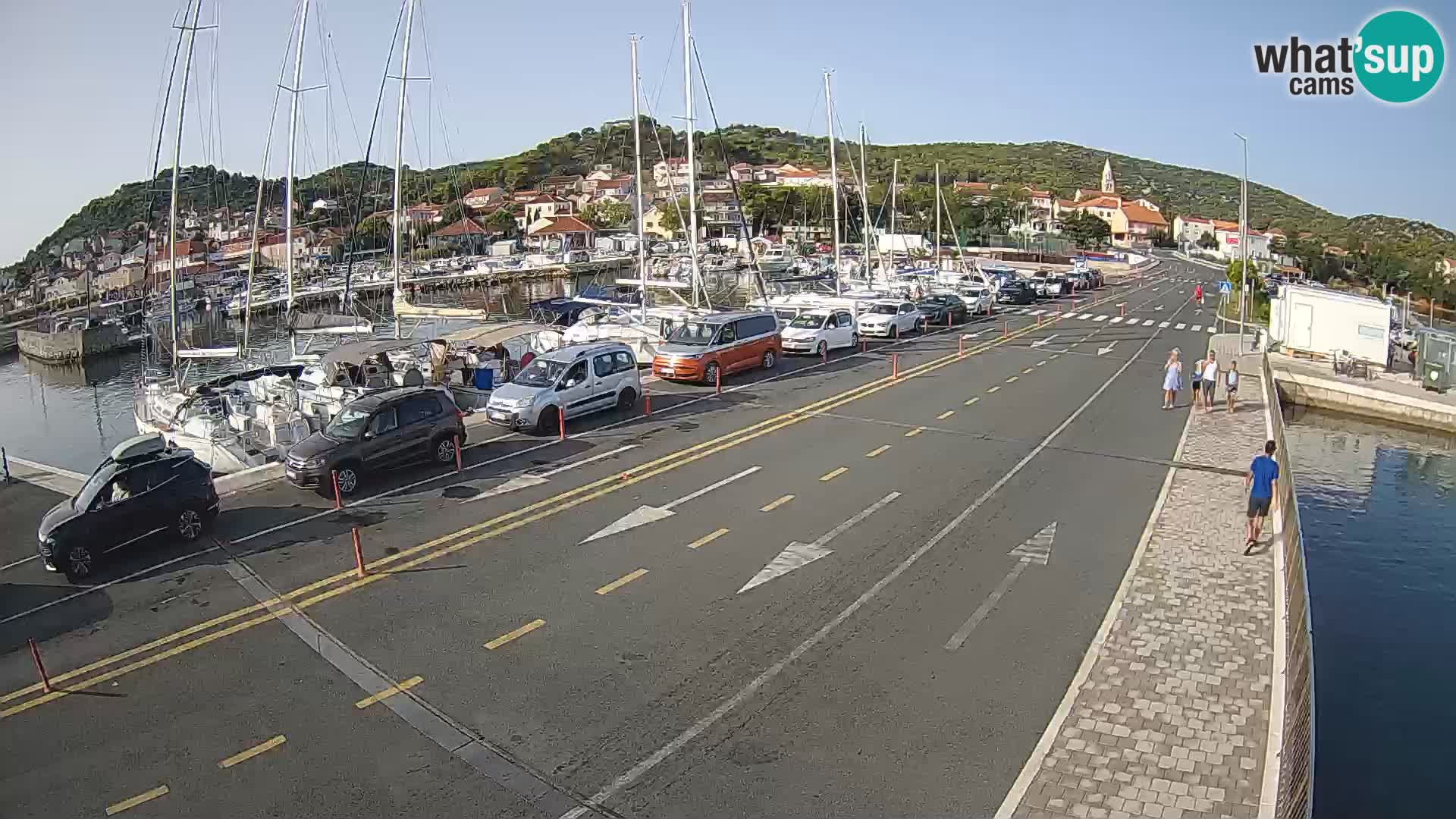 Dalmatien Tkon Fähre – Webcams Kroatien