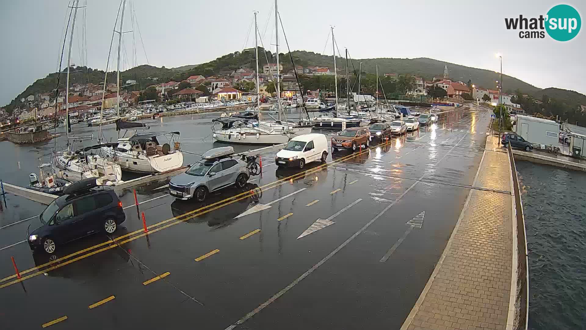Dalmatia Tkon Ferry – webcams Croatia