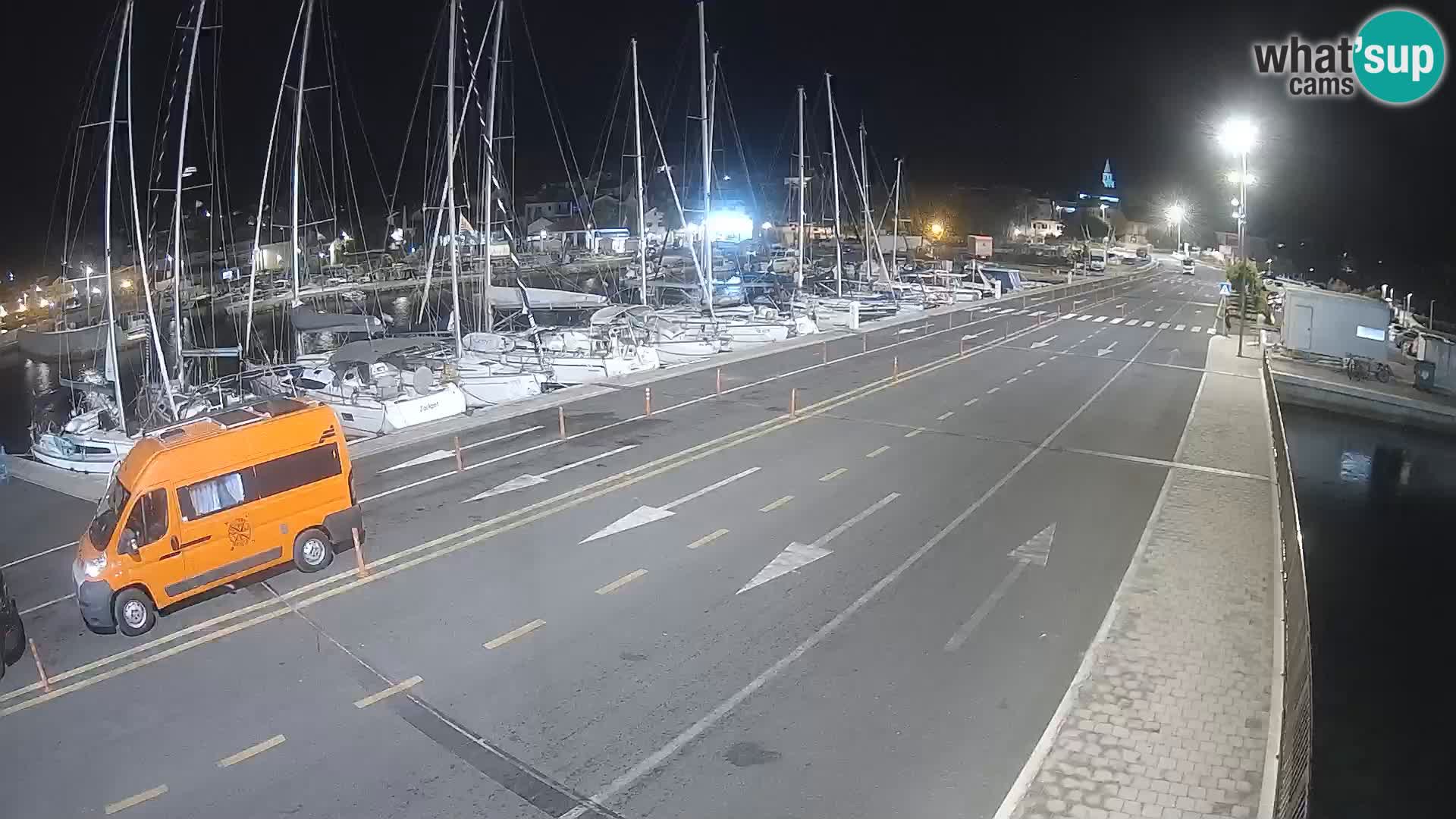 Dalmacija Trajekt Tkon – spletne kamere Hrvaška