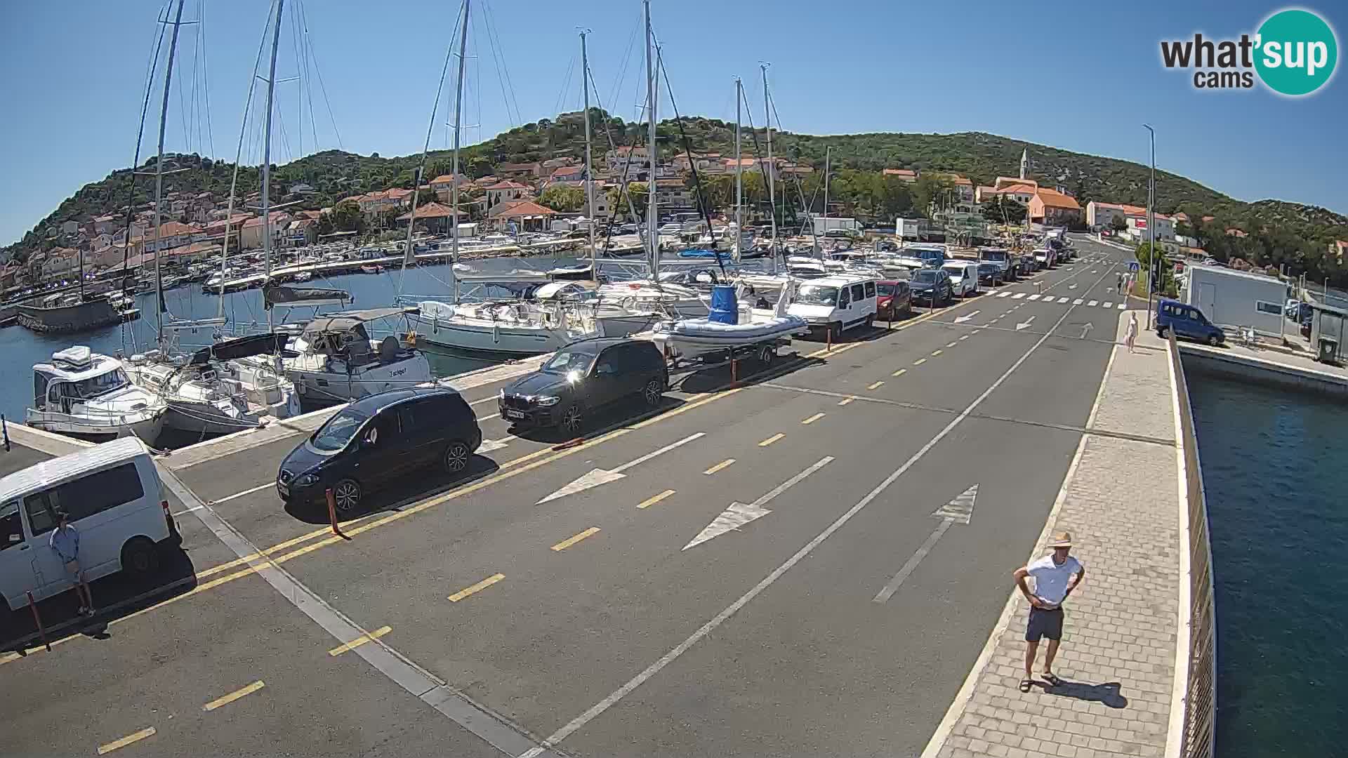 Dalmatia Tkon Ferry – webcams Croatia